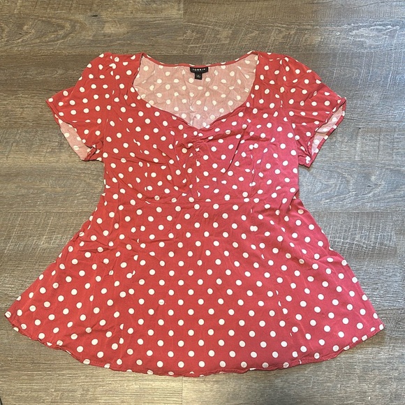 torrid Tops - Torrid Babydoll Stretch Challis Top